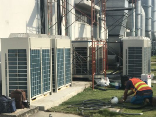 Dự án thi công hệ thống máy lạnh công nghiệp tại KCN Nhơn Trạch 3