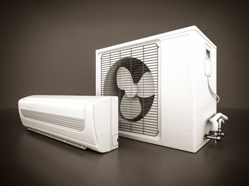 Hệ thống máy lạnh VRV gồm những thiết bị như dàn lạnh, dàn nóng