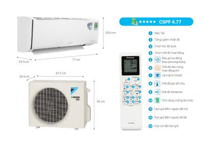 Điều Hòa Daikin Inverter FTKF50XVMV/RKF50XVMV – 2HP