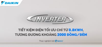 Điều Hòa Daikin Inverter FTKF60XVMV/RKF60X1VMV – 2.5HP