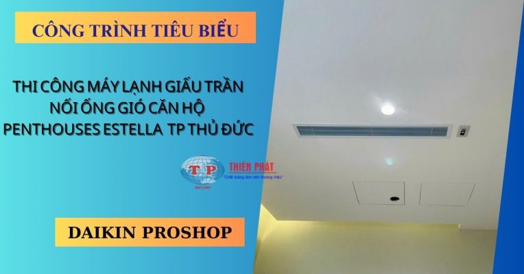 Lắp đặt thi công máy lạnh nhà hàng